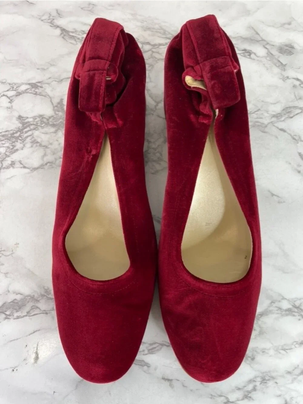Everlane Women's The Italian Leather Red Heel Size 9.5